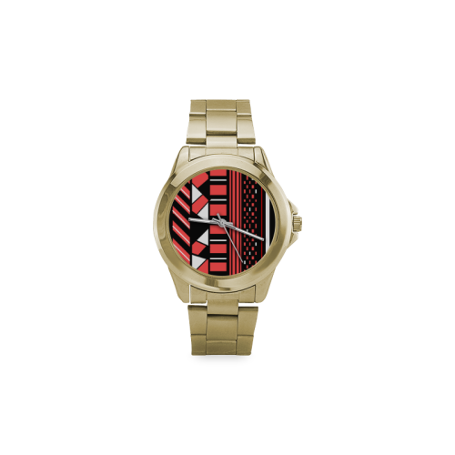 African Pride watch - Gold Custom Gilt Watch(Model 101)