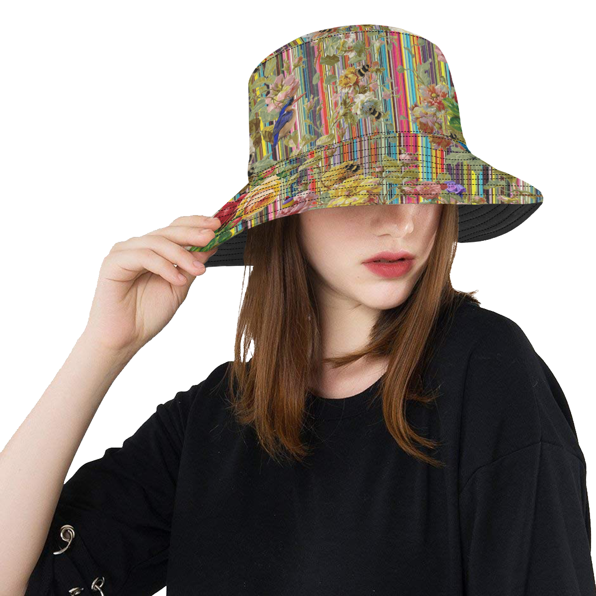 Summer Garden All Over Print Bucket Hat
