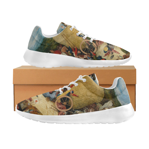 Hieronymus Bosch-The Haywain Triptych 2 Men's Athletic Shoes (Model 0200)