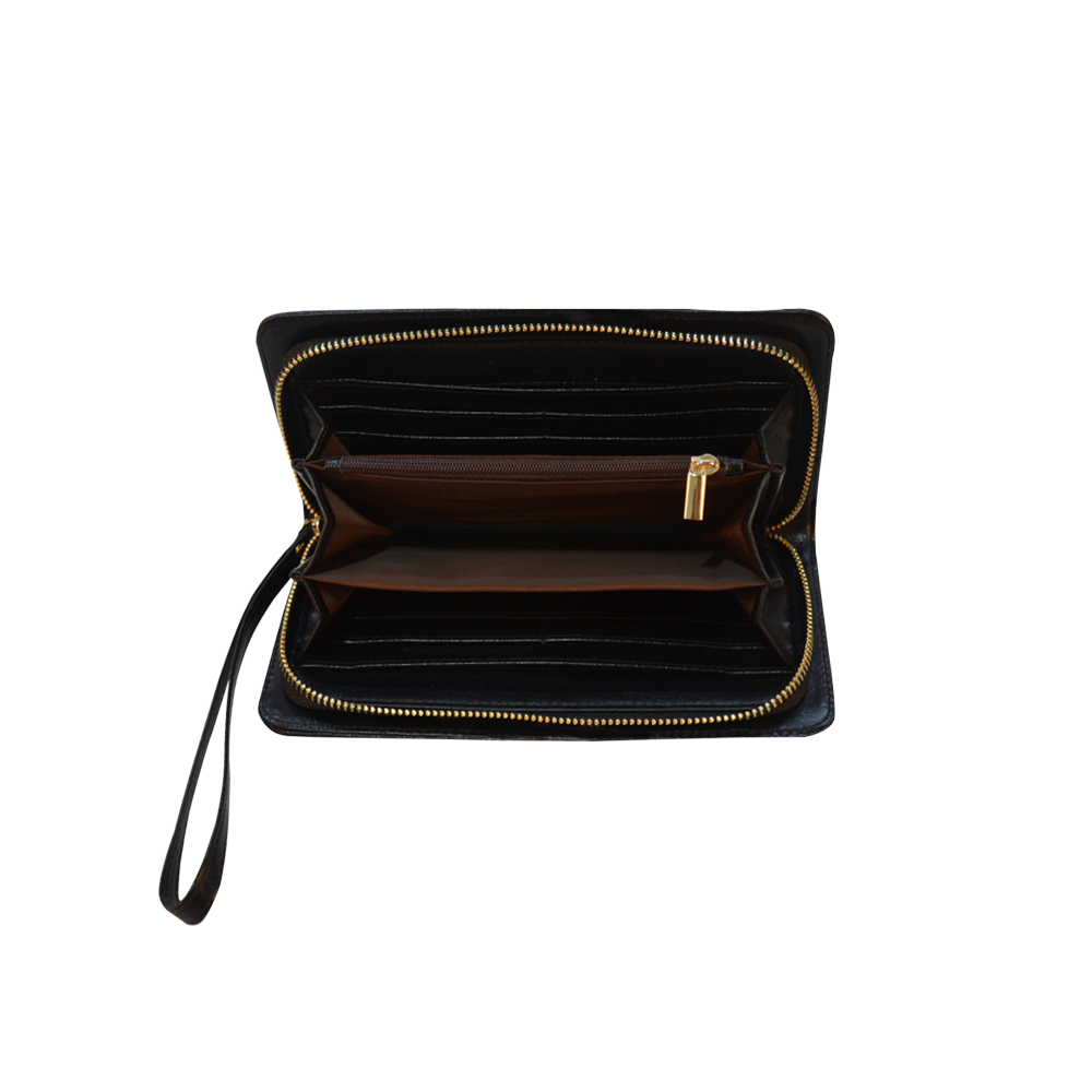 Our dimension of Time Women's Clutch Purse (Model 1637)