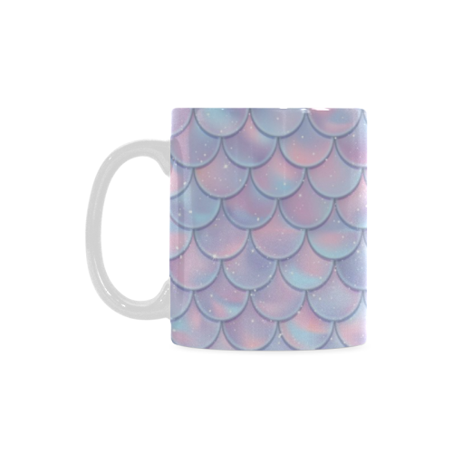 Mermaid Scales White Mug(11OZ)