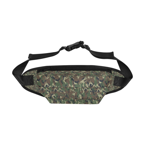 Forest Camouflage Pattern Fanny Pack/Large (Model 1676)