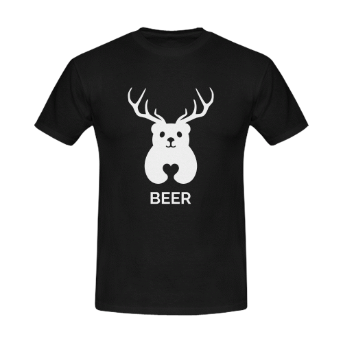 Beer Men's T-Shirt in USA Size (Front Printing Only)