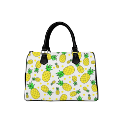 Pineapple Boston Handbag (Model 1621)