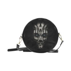 Awesome Skull Eye Darkstar Round Sling Bag (Model 1647)