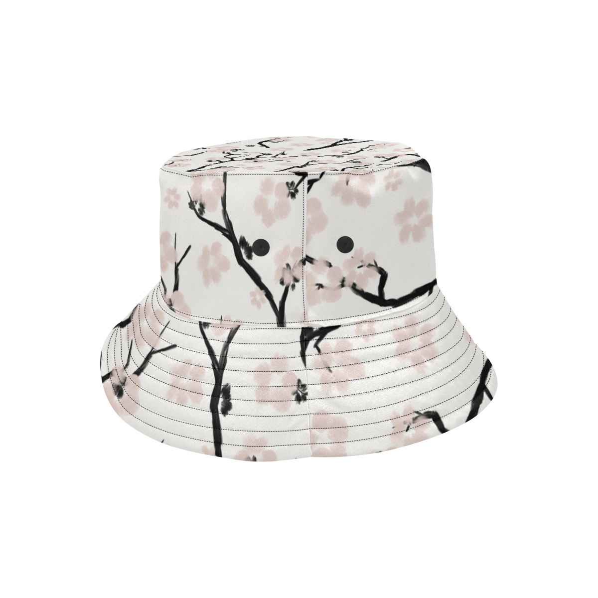 Cherry Blossom All Over Print Bucket Hat for Men
