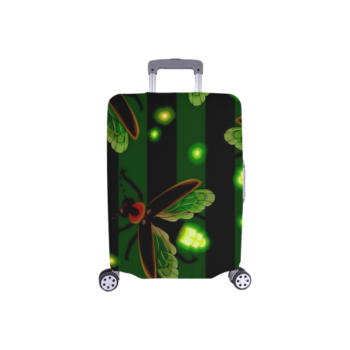 Lightening Bugs Luggage Cover Luggage Cover/Small 18"-21"