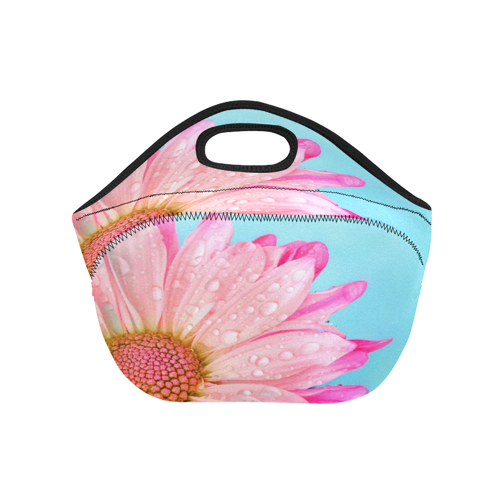 Flower Neoprene Lunch Bag/Small (Model 1669)