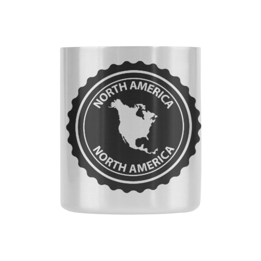 North America stamp Classic Insulated Mug(10.3OZ)