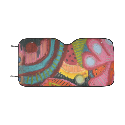 A Slice of Life Car Sun Shade 55"x30"