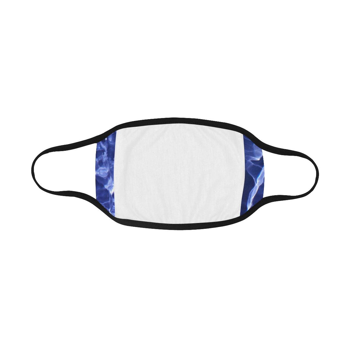 Electric Blue Globes Mouth Mask