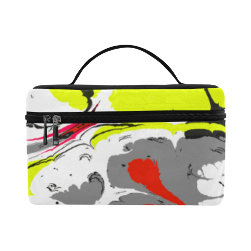 Colorful distorted shapes2 Cosmetic Bag/Large (Model 1658)