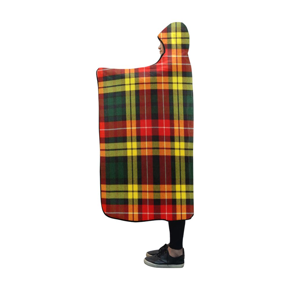 Buchanan Tartan Hooded Blanket 60''x50''