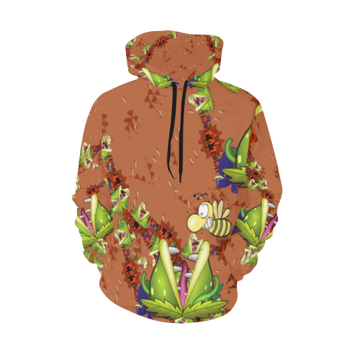 hytr All Over Print Hoodie for Women (USA Size) (Model H13)