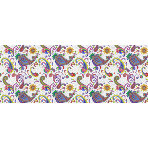 Bright paisley Gift Wrapping Paper 58"x 23" (1 Roll)