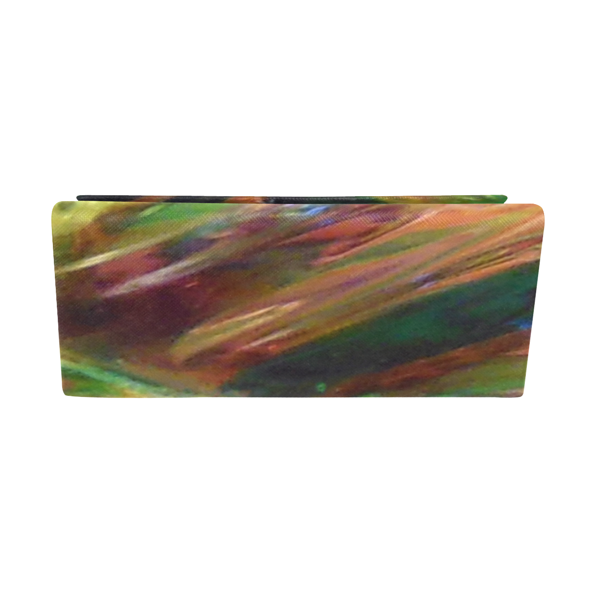Abstract Colorful Glass Custom Foldable Glasses Case