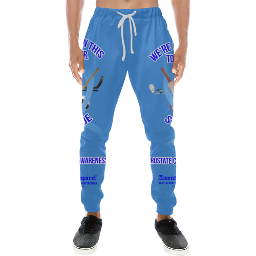 Prostate-Cancer-Awareness Men's All Over Print Sweatpants (Model L11)