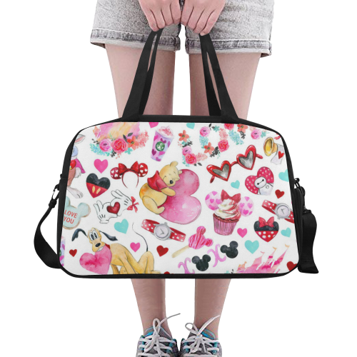 mickeylovemixeddiaperbag Fitness Handbag (Model 1671)