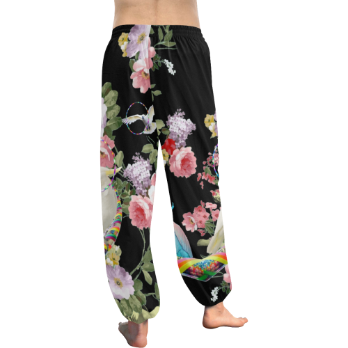 Cockatoos and Hoops Women's All Over Print Harem Pants (Model L18)