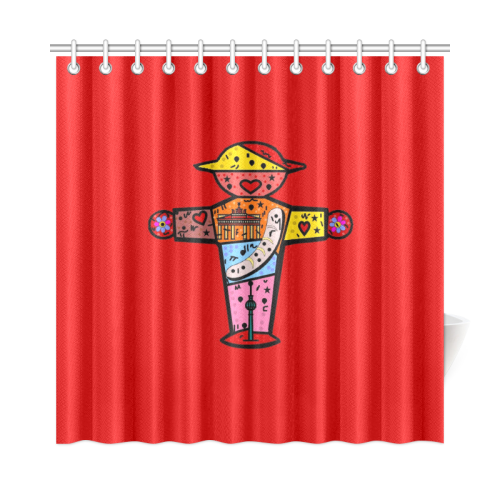 Stop by Artdream Shower Curtain 72"x72"