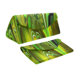 marbled fractal 417C by JamColors Custom Foldable Glasses Case