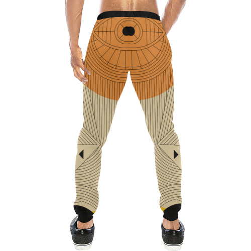 Aztec Ancient Tribal Men's All Over Print Sweatpants/Large Size (Model L11)