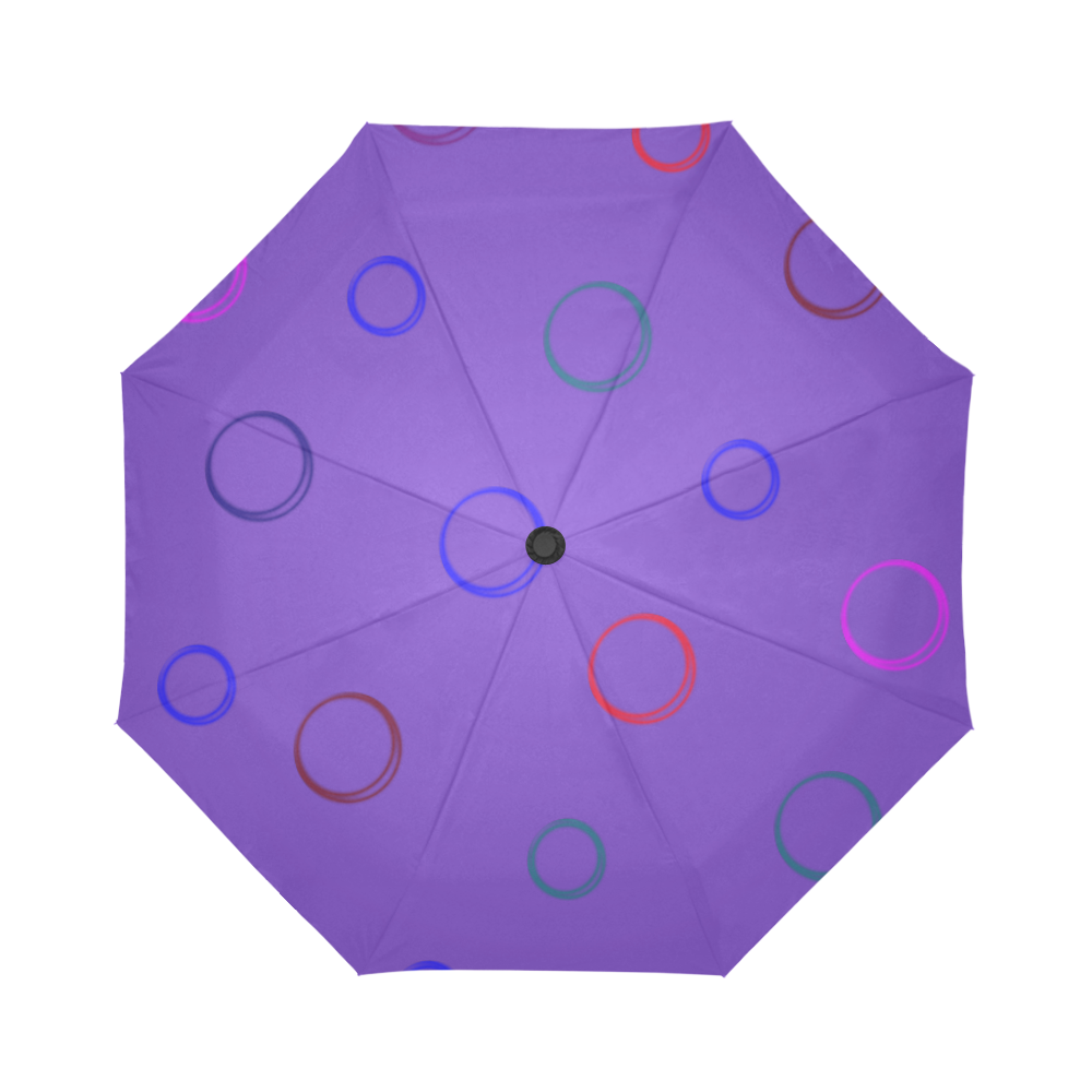 Aluminium circles Auto-Foldable Umbrella (Model U04)