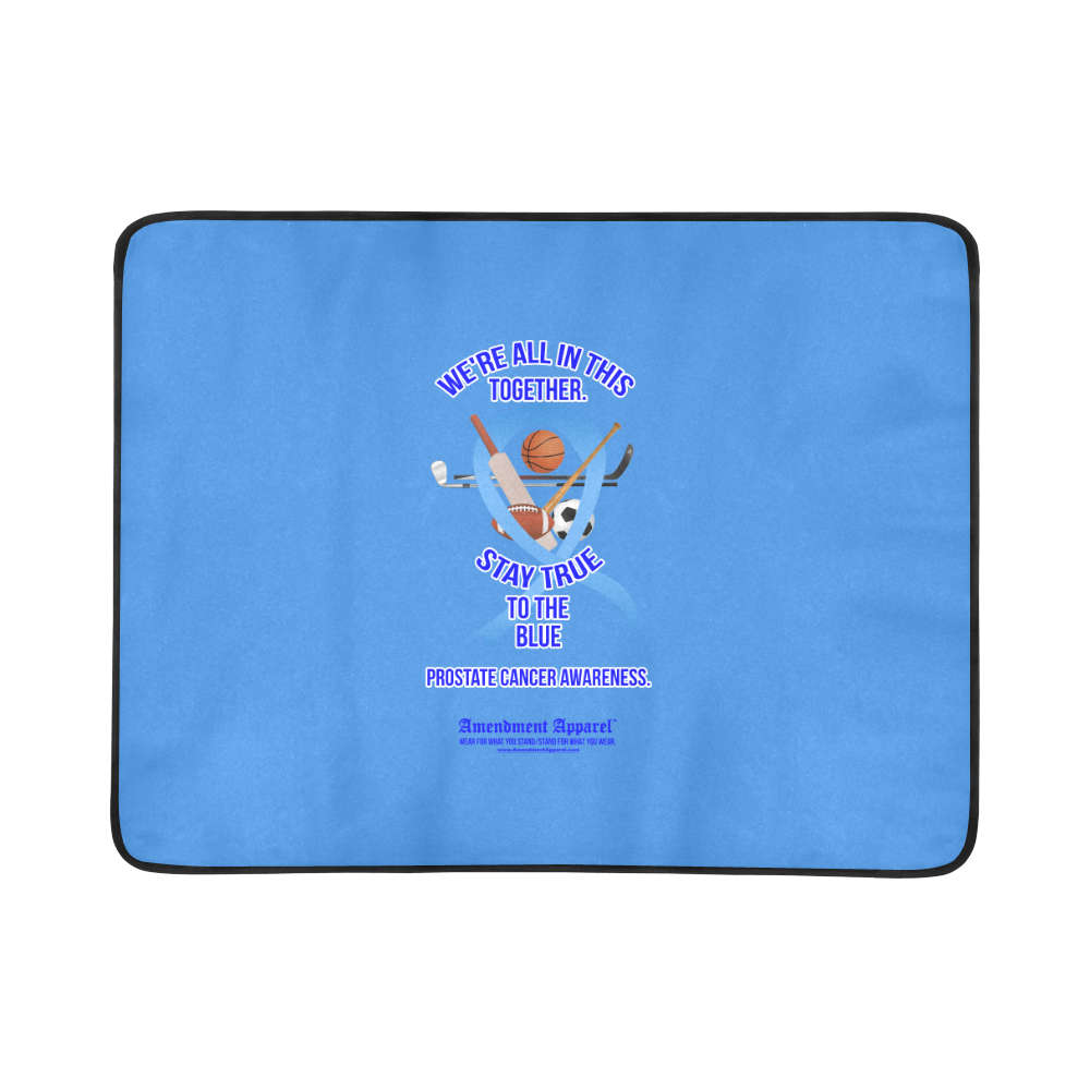 Prostate-Cancer Awareness Beach Mat 78"x 60"