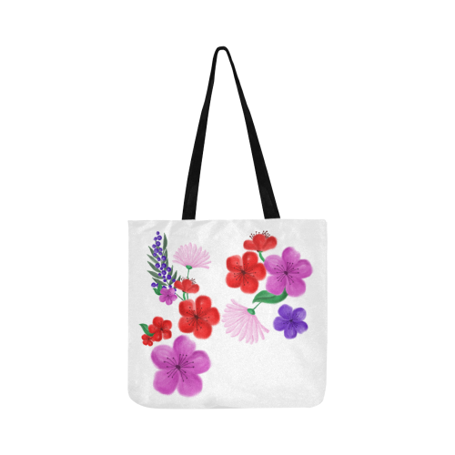 BUNCH OF FLOWERS Reusable Shopping Bag Model 1660 (Two sides)
