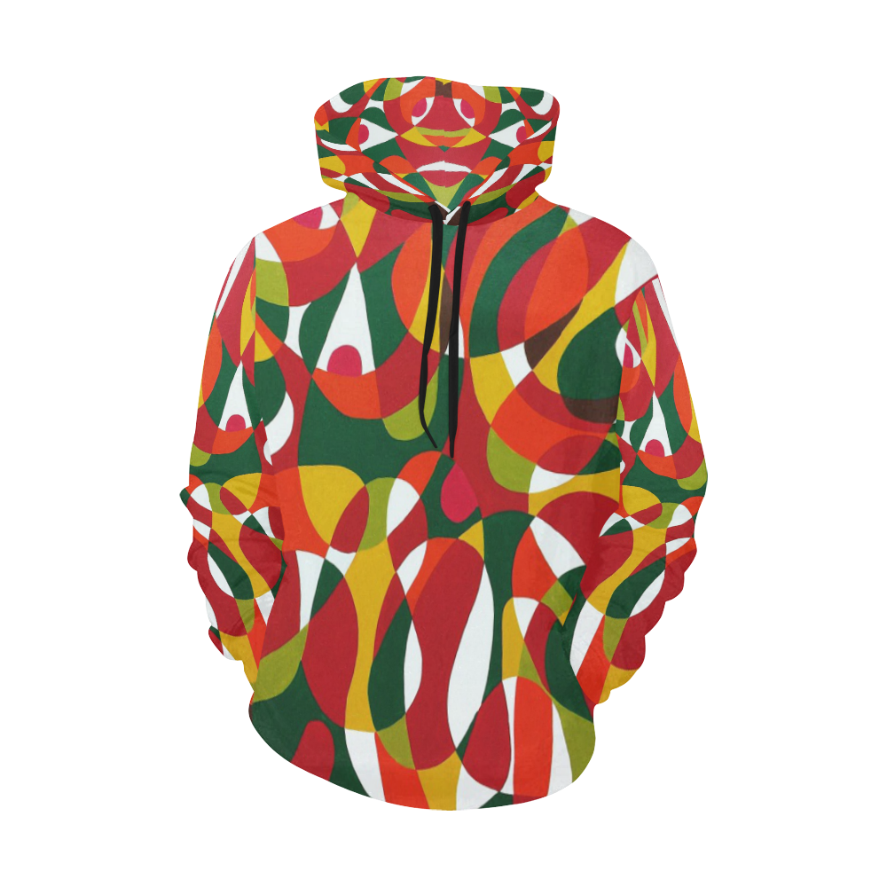 Vita All Over Print Hoodie for Women (USA Size) (Model H13)
