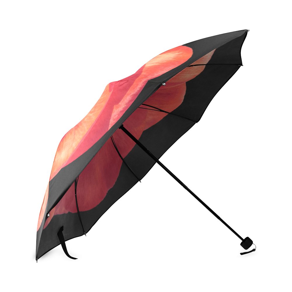 Red Poppy Foldable Umbrella (Model U01)