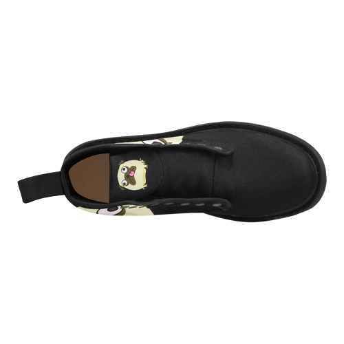 Sillum Pugger Boot Martin Boots for Men (Black) (Model 1203H)