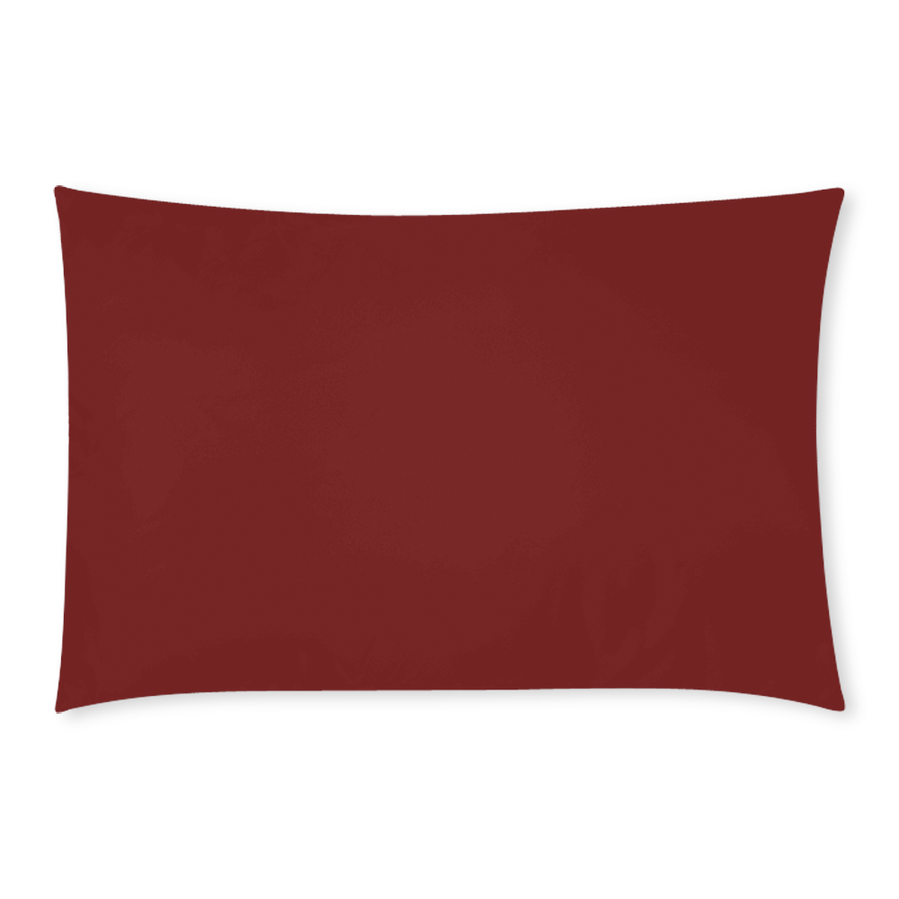 color blood red 3-Piece Bedding Set