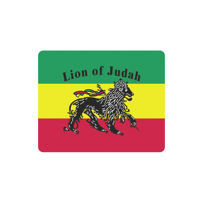 RASTA LION OF JUDAH Rectangle Mousepad