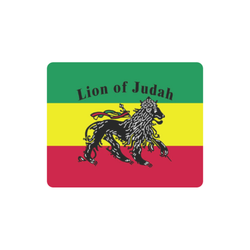 RASTA LION OF JUDAH Rectangle Mousepad