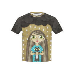 We Love Rain Kids' All Over Print T-shirt (USA Size) (Model T40)