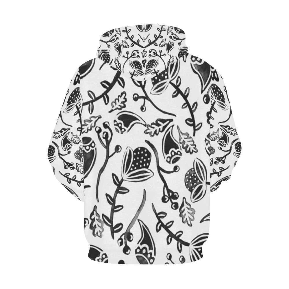 35sw All Over Print Hoodie for Women (USA Size) (Model H13)