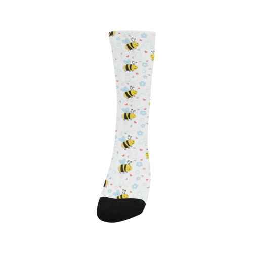 Cute Bee Pattern Trouser Socks