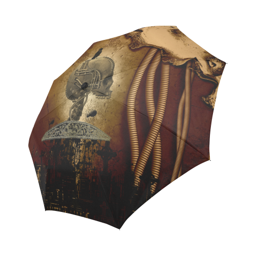 Mechanical skull Auto-Foldable Umbrella (Model U04)