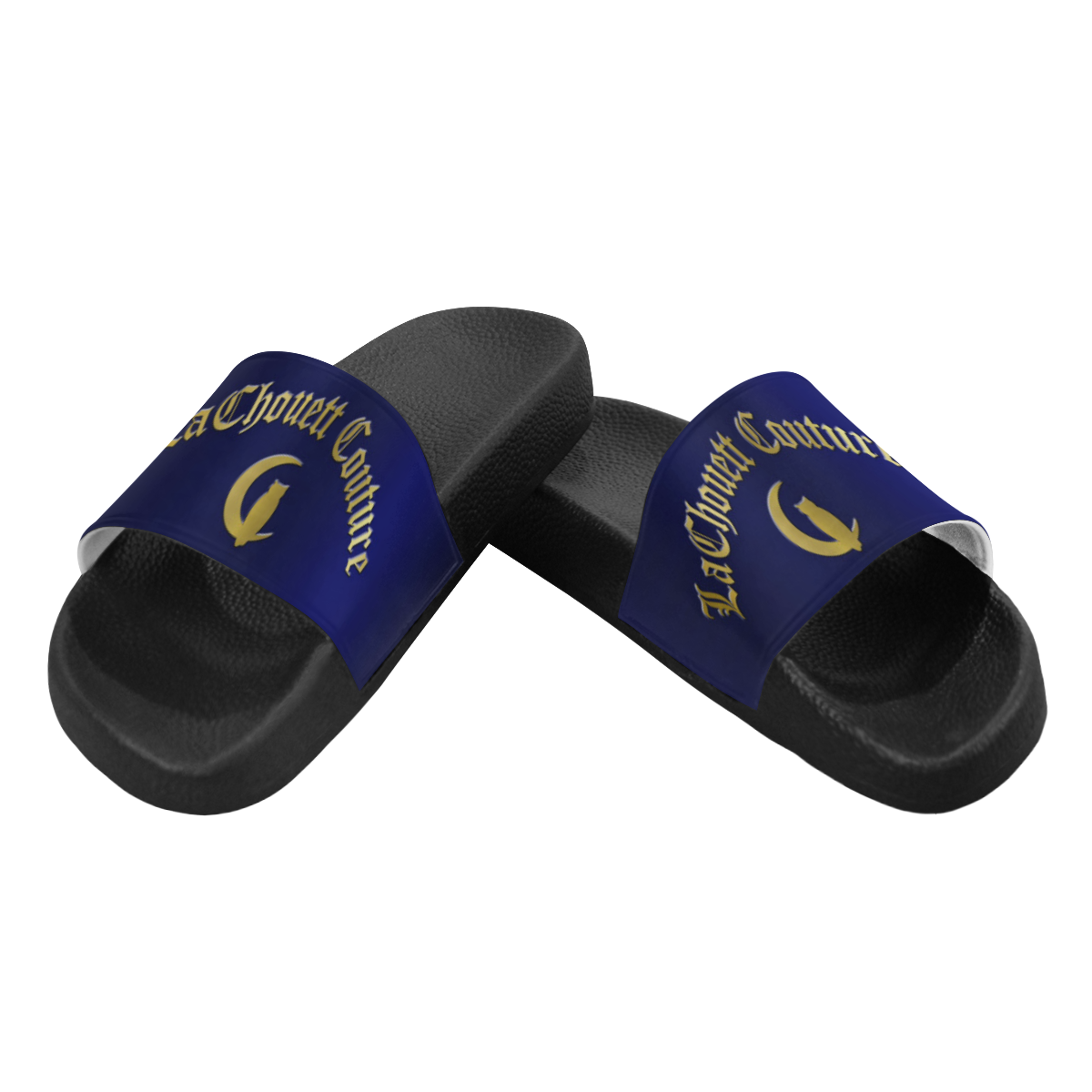 LaChouett G Luxury Women's Slide Sandals (Model 057)