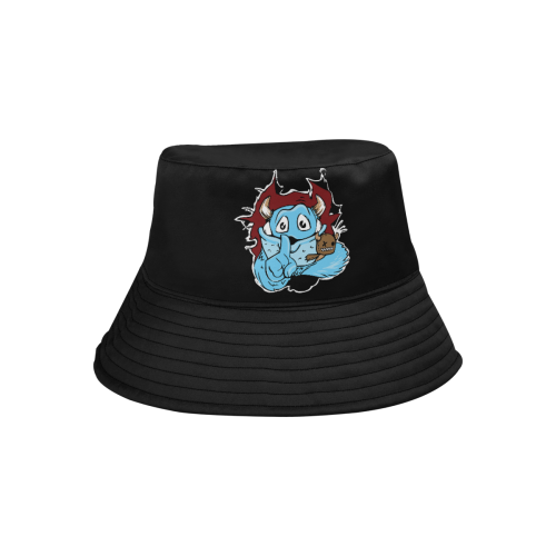 A Monster Break Through All Over Print Bucket Hat
