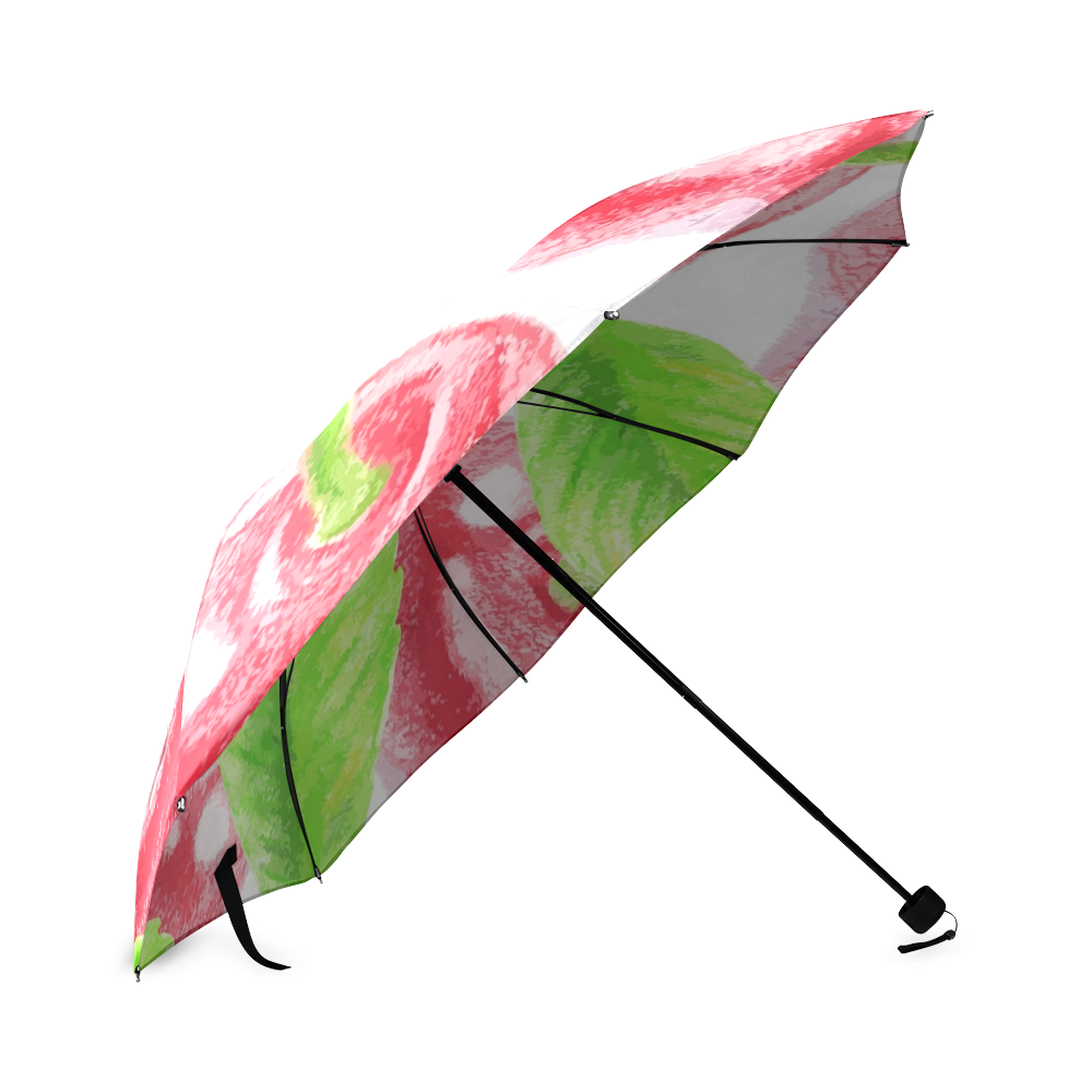 Red Cherries Foldable Umbrella (Model U01)