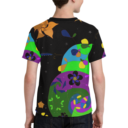 Abstract #11 S 2020 Kids' All Over Print T-shirt (Model T65)
