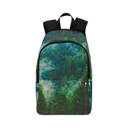 Woke Forest Design Fabric Backpack for Adult (Model 1659)