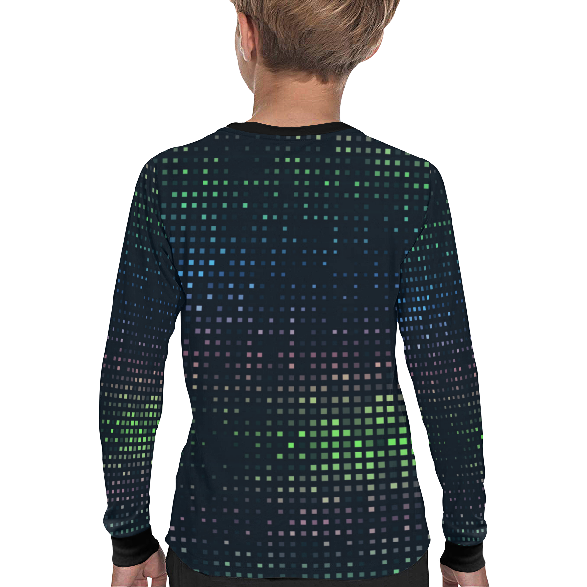 Prismic Rainbow Kids' All Over Print Long Sleeve T-shirt (Model T51)