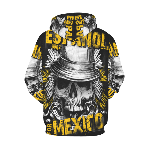 Espanhol for Mexico All Over Print Hoodie for Men (USA Size) (Model H13)