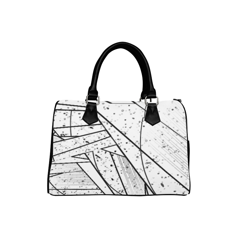 Abstract Pop Art v2 Boston Handbag (Model 1621)