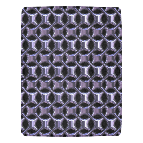 Shiny metal braid Ultra-Soft Micro Fleece Blanket 54''x70''