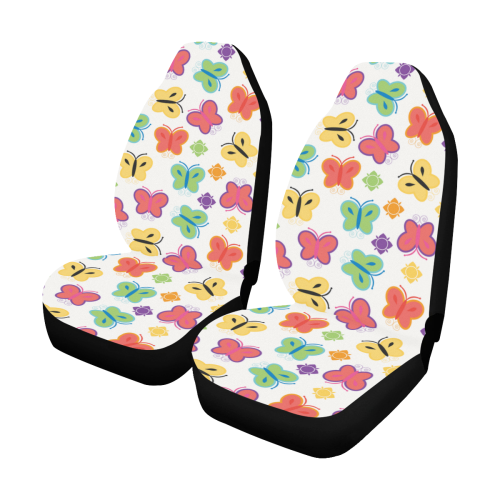 colorful butterfly Car Seat Covers (Set of 2)