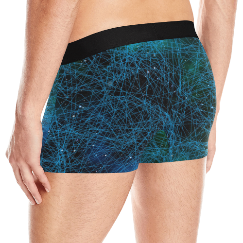 System Network Connection Men's All Over Print Boxer Briefs (Model L10)